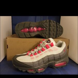 COPY - NewNike Air Max 95 Anthracite Cherry Pink Grey 6.5